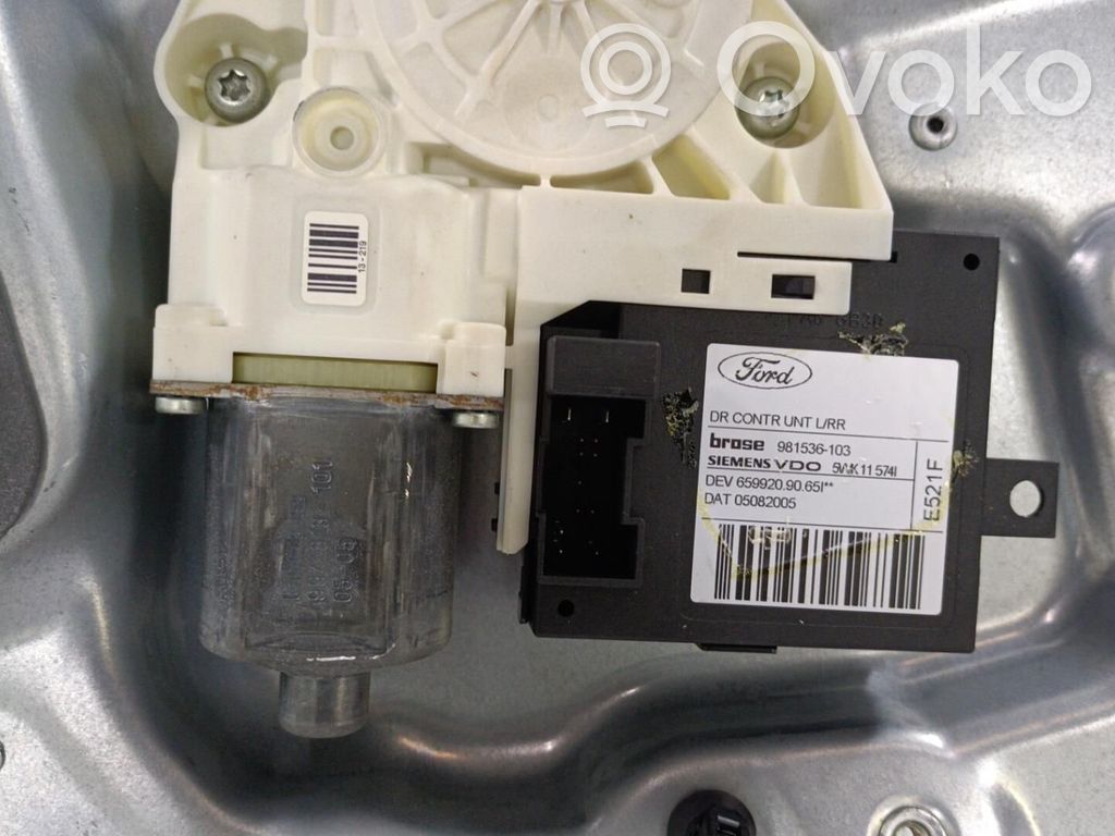 Ford Focus Macara geam ușă spate cu motor 