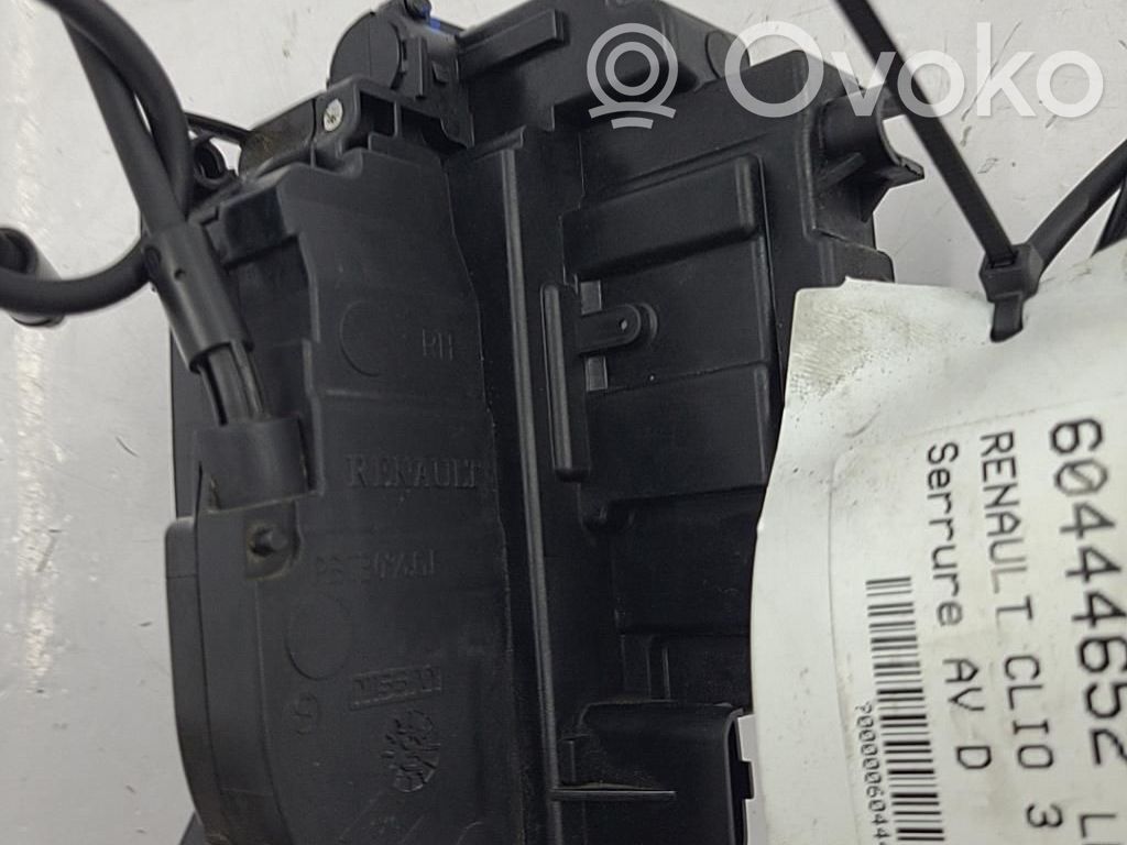 Renault Clio III Serratura portiera anteriore