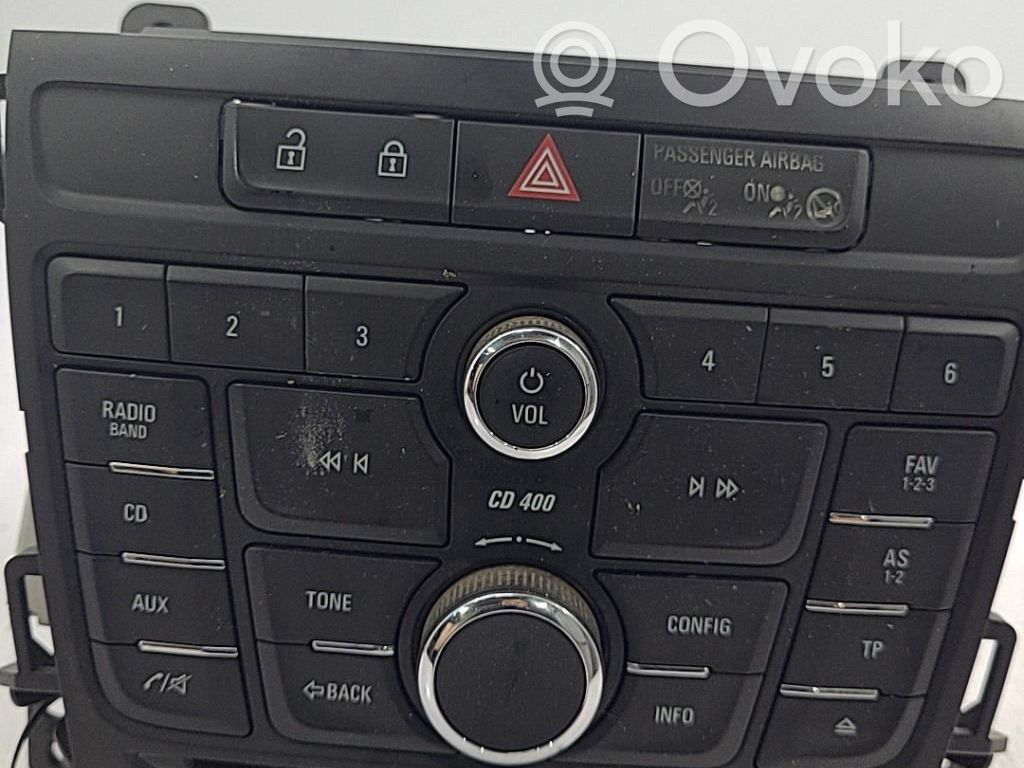 Opel Zafira C Unità principale autoradio/CD/DVD/GPS 
