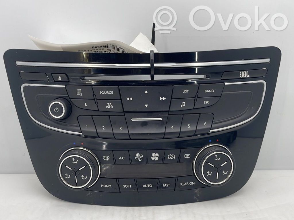 Peugeot 508 Unidad de control climatización 
