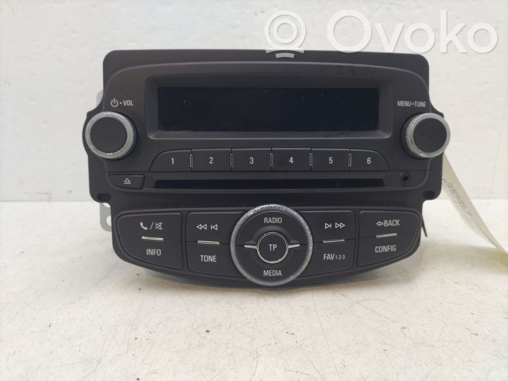 Opel Corsa E Unidad delantera de radio/CD/DVD/GPS 
