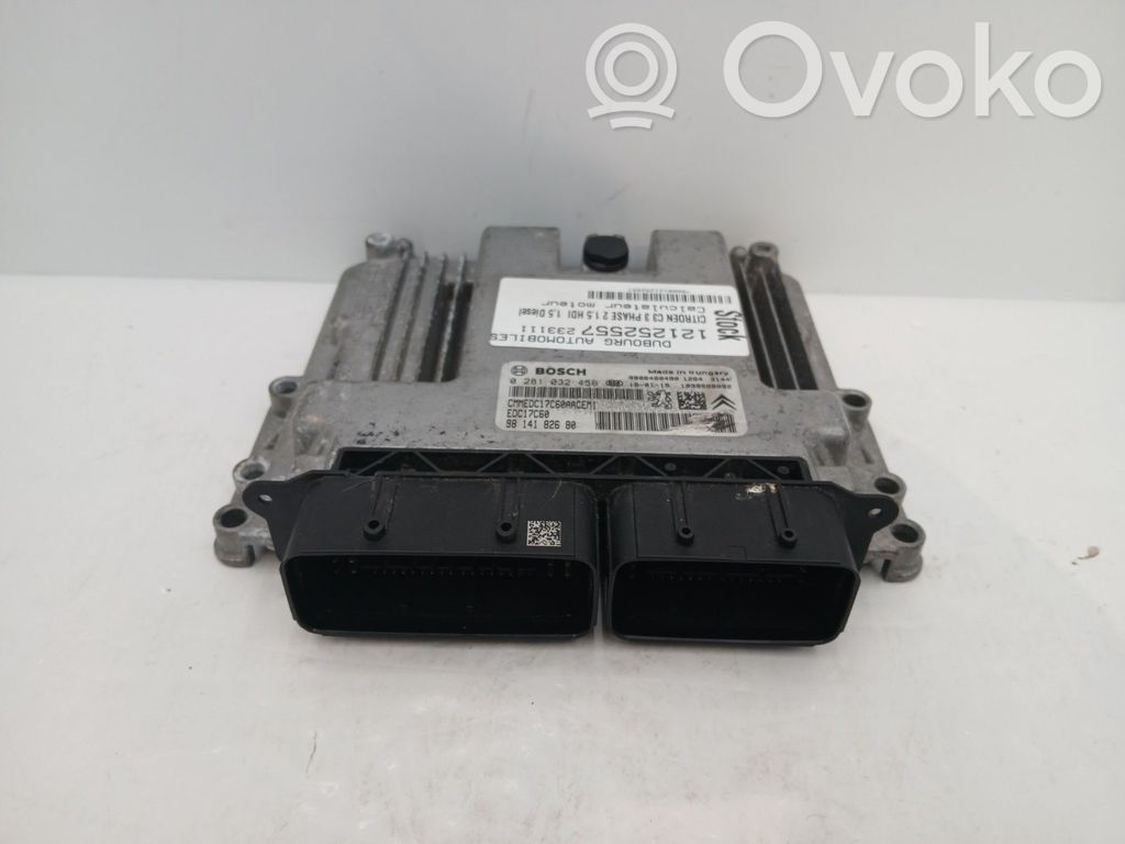 Citroen C3 Unidad de control/módulo del motor 