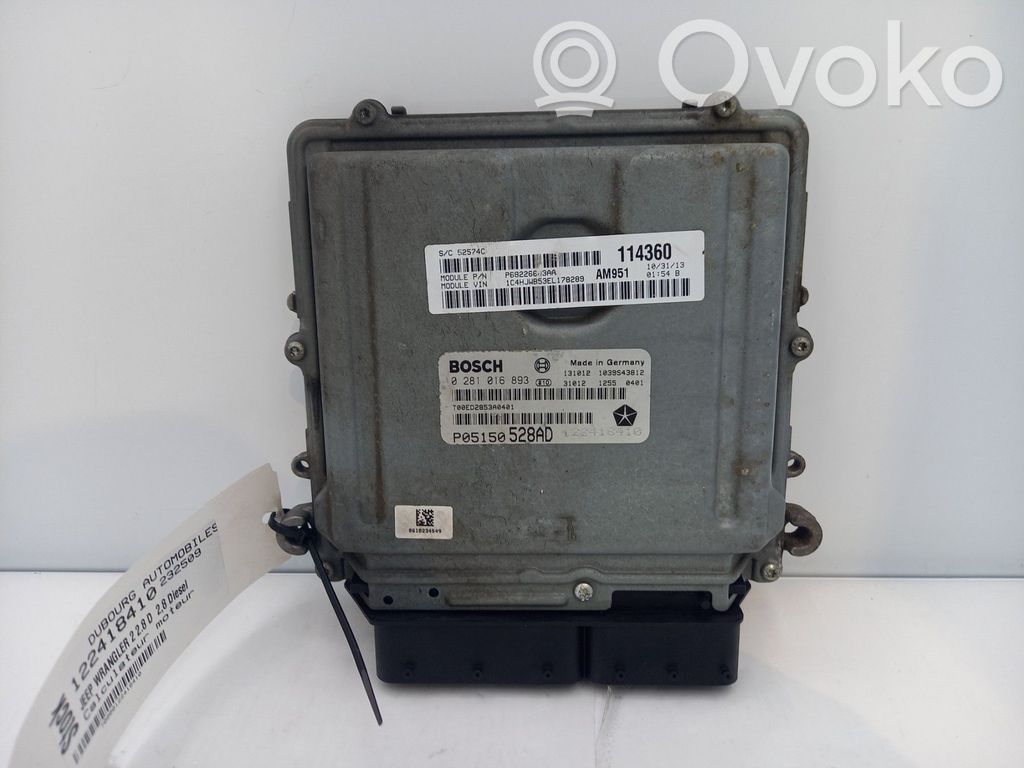 Jeep Wrangler Engine control unit/module 