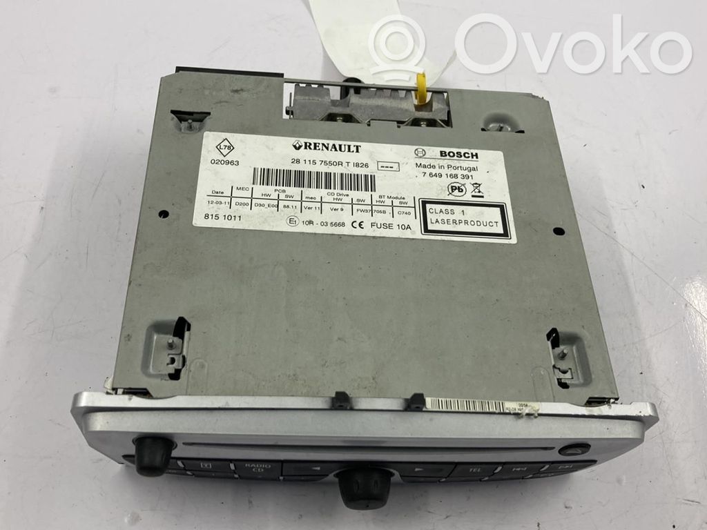Renault Megane III Unitate principală radio/CD/DVD/GPS