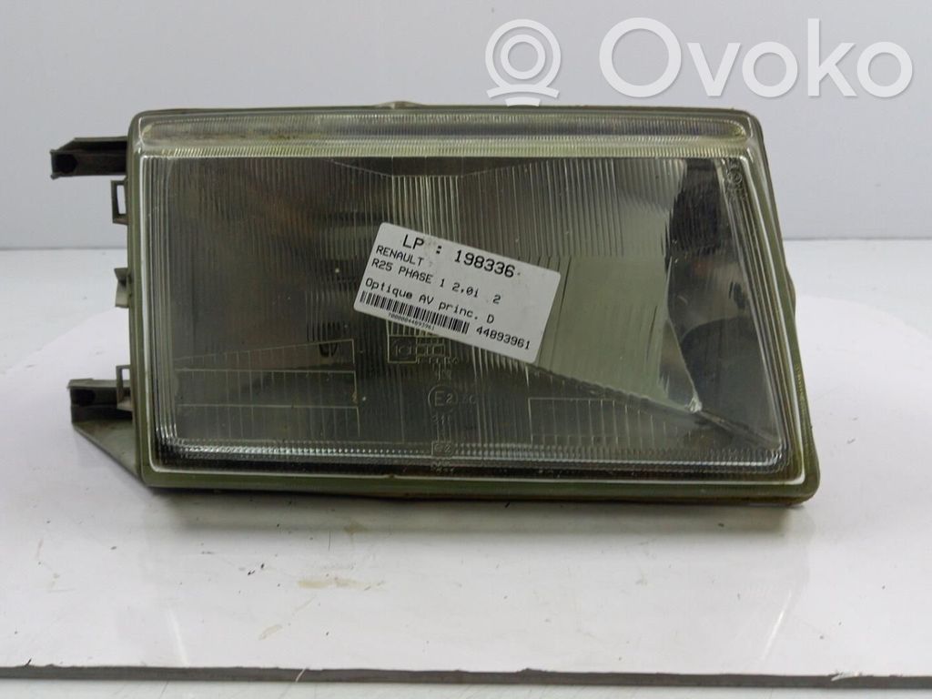 Renault 25 Headlight/headlamp 