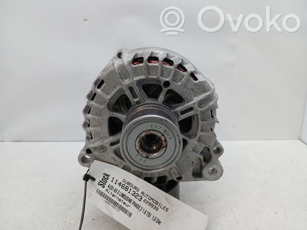 Audi A3 S3 8V Generatorius 