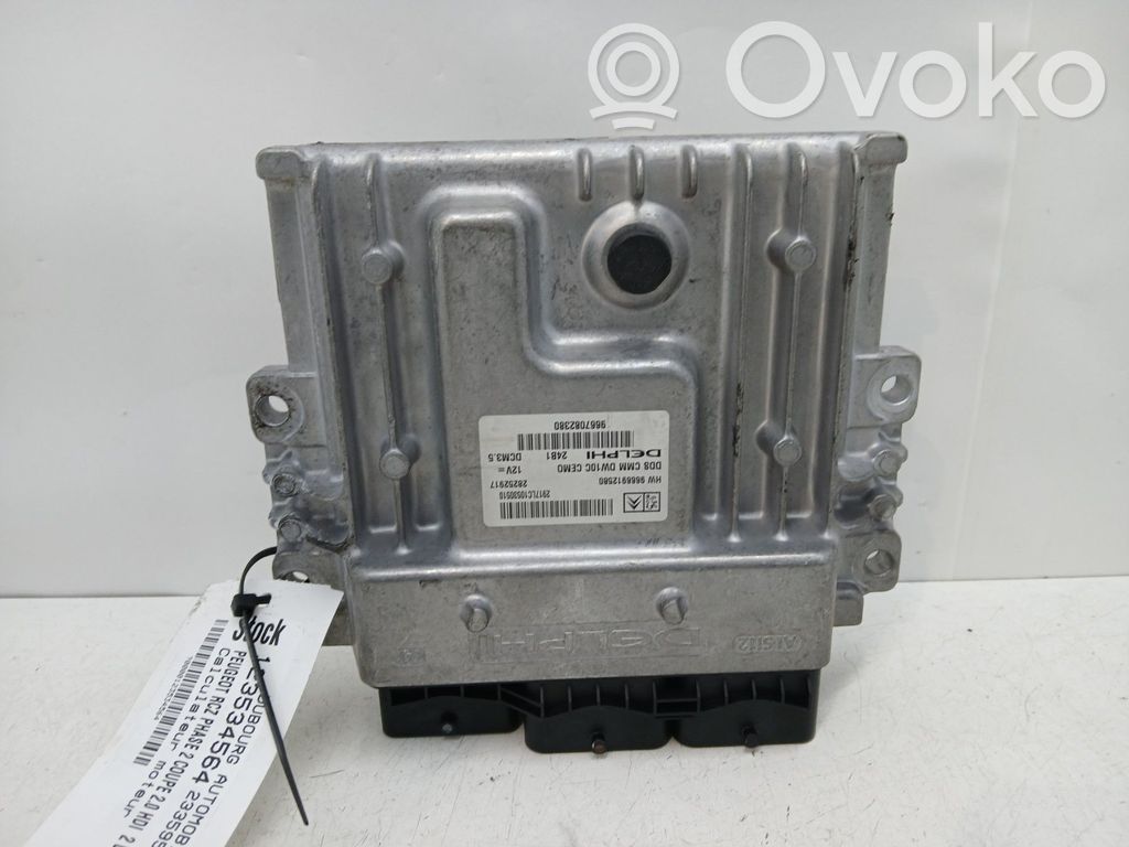 Peugeot RCZ Engine control unit/module 