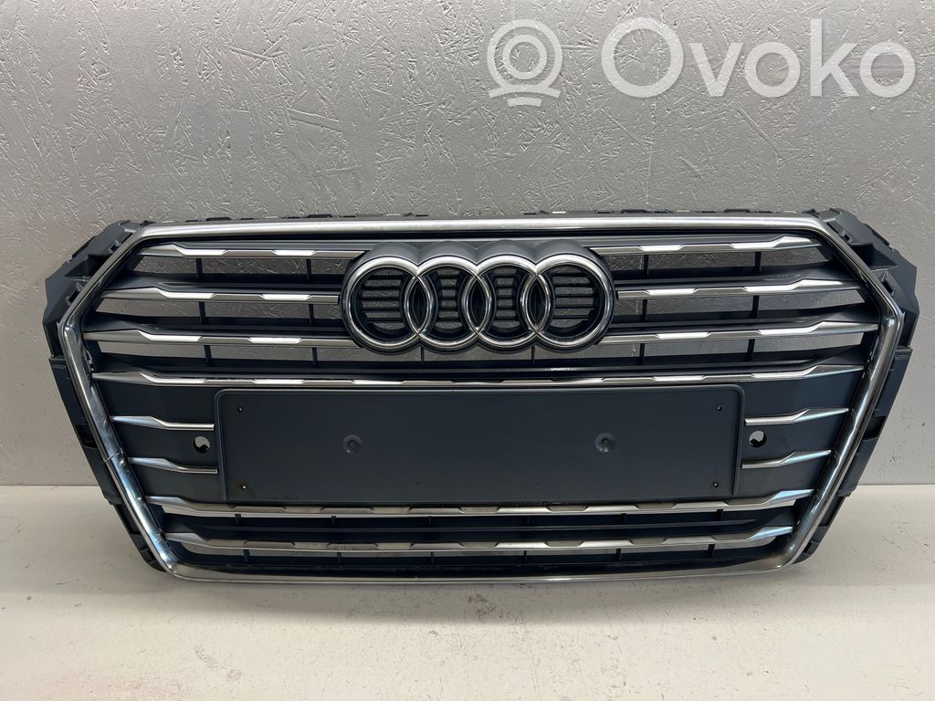 Audi A4 S4 B9 8W Maskownica / Grill / Atrapa górna chłodnicy 