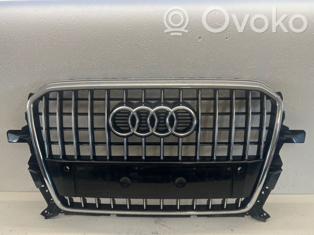 Audi Q5 SQ5 8R Maskownica / Grill / Atrapa górna chłodnicy 