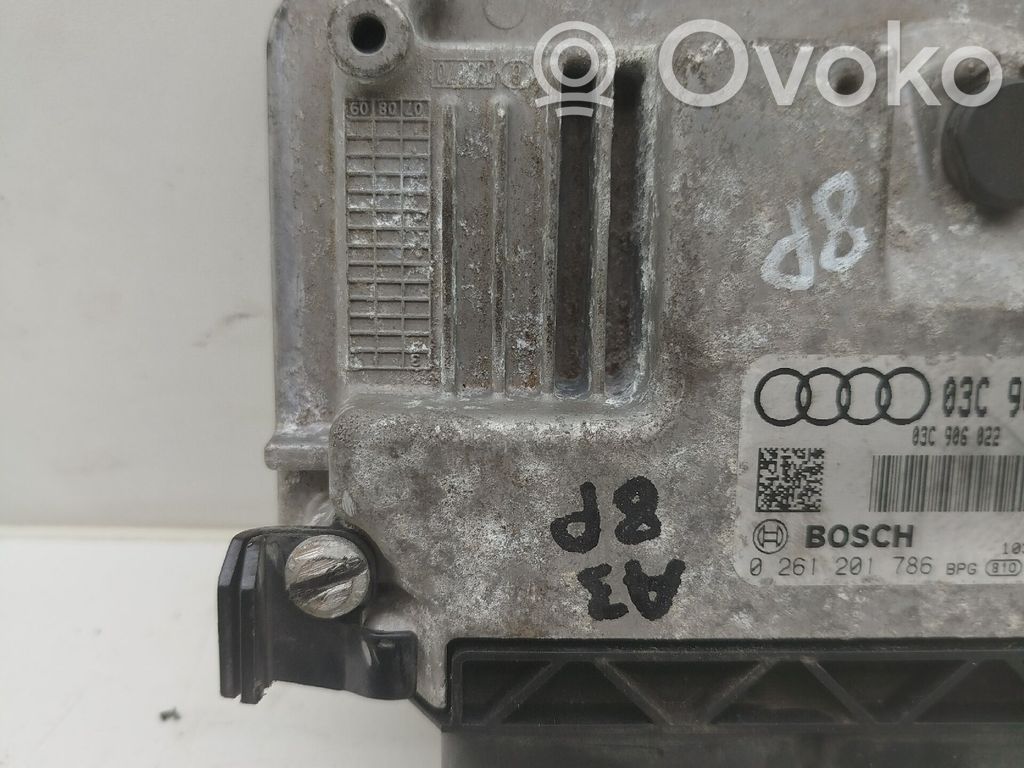 Audi A3 S3 8P Engine control unit/module 