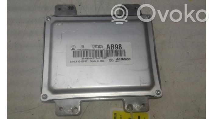 Vauxhall Zafira C Engine control unit/module 