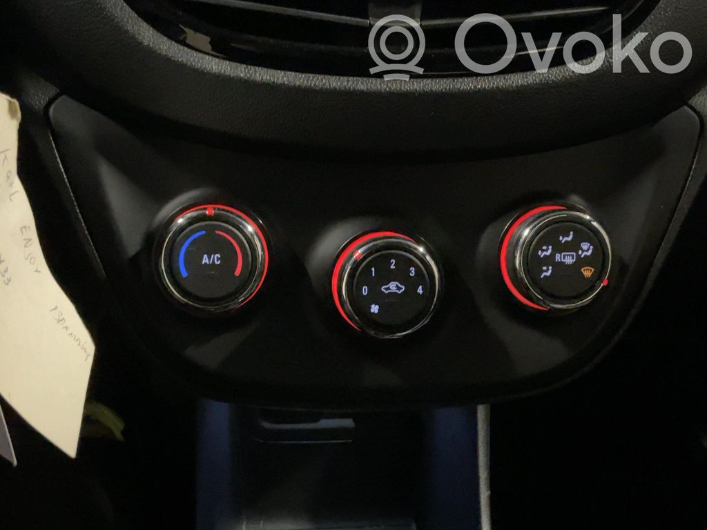 Opel Karl Climate control unit 