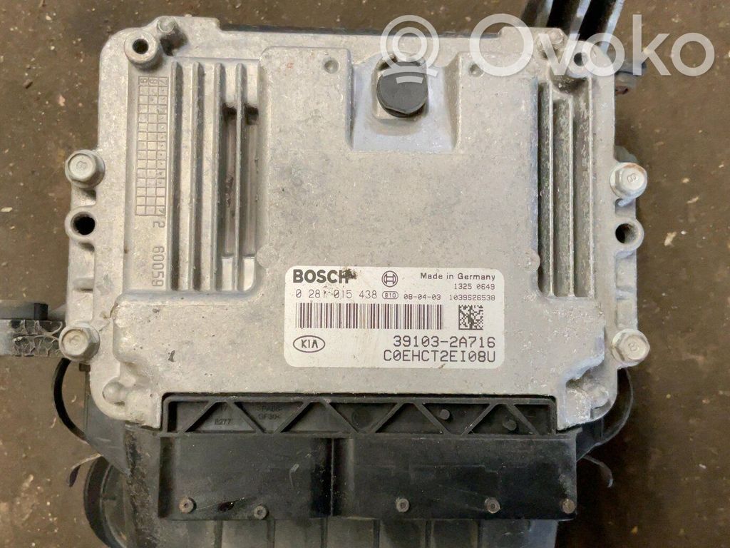 Unidad de control/módulo del motor   391032A716,391032A716