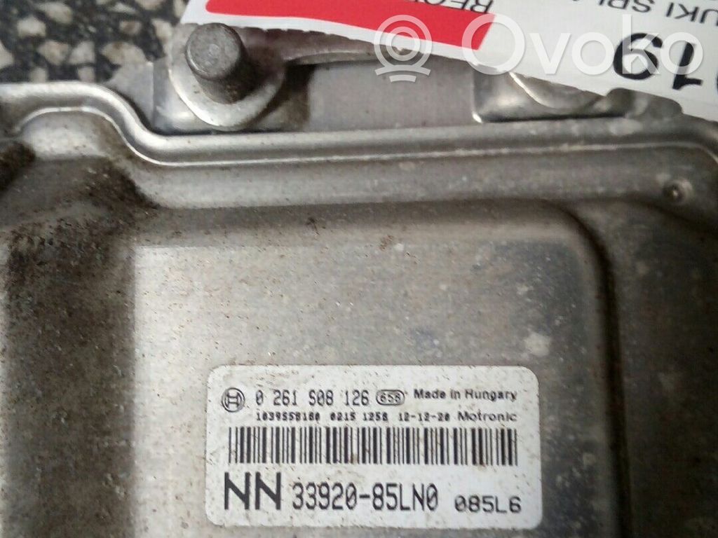 Suzuki Splash Engine control unit/module 