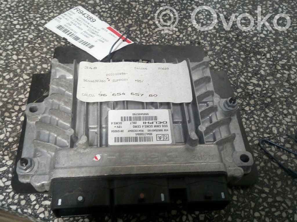 Citroen C4 I Engine control unit/module 