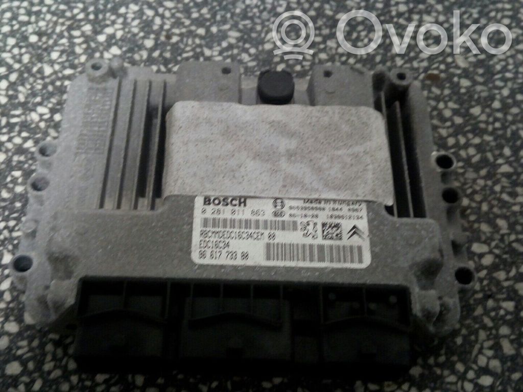 Peugeot 307 Engine control unit/module 