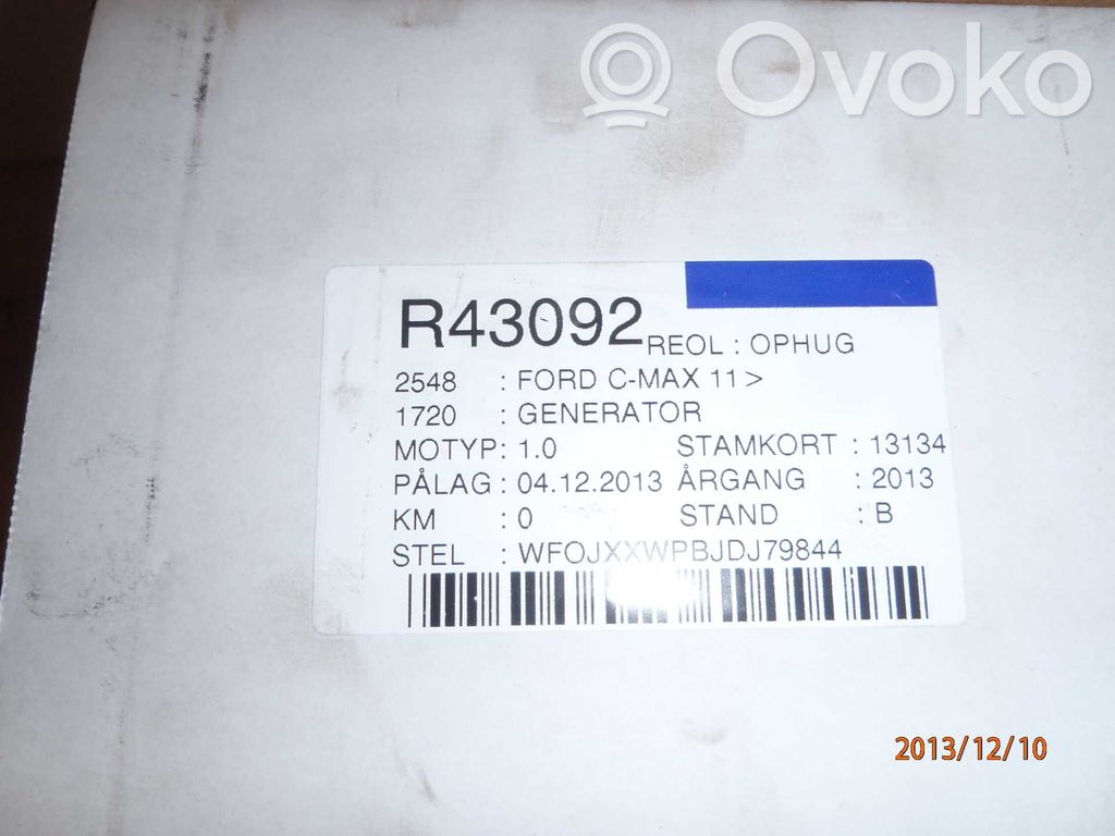 Ford C-MAX II Generatorius 