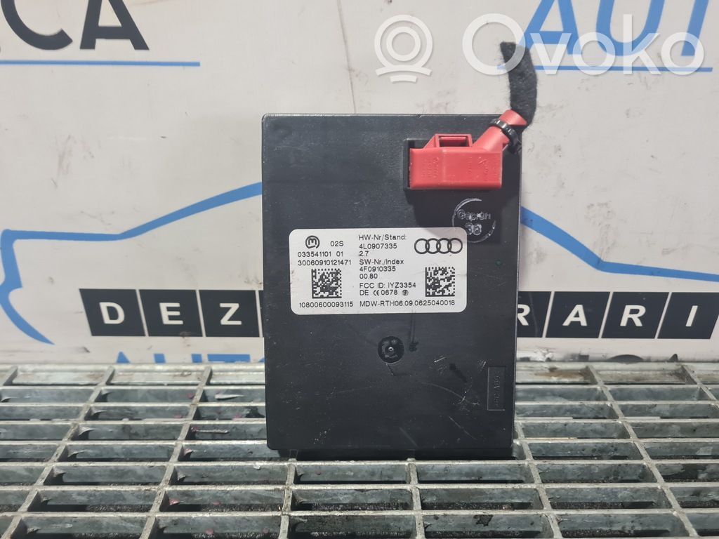Other control units/modules   4L0907335
