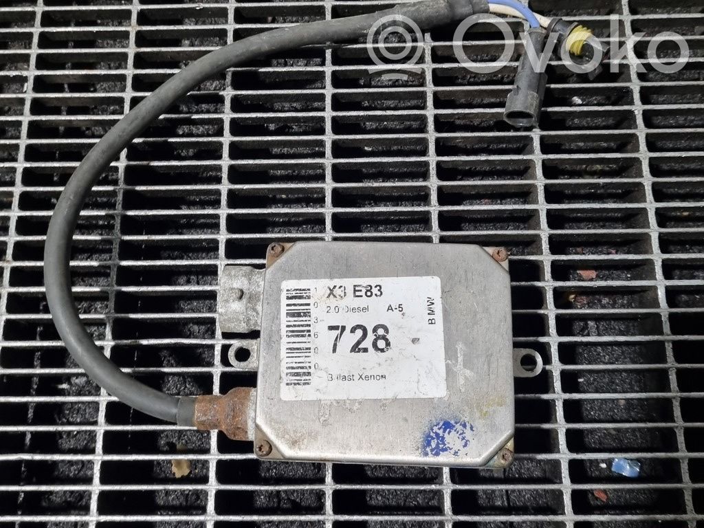 BMW X3 E83 Headlight ballast module Xenon 