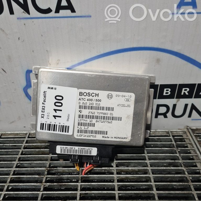 Other control units/modules   0260140015,2760759988302