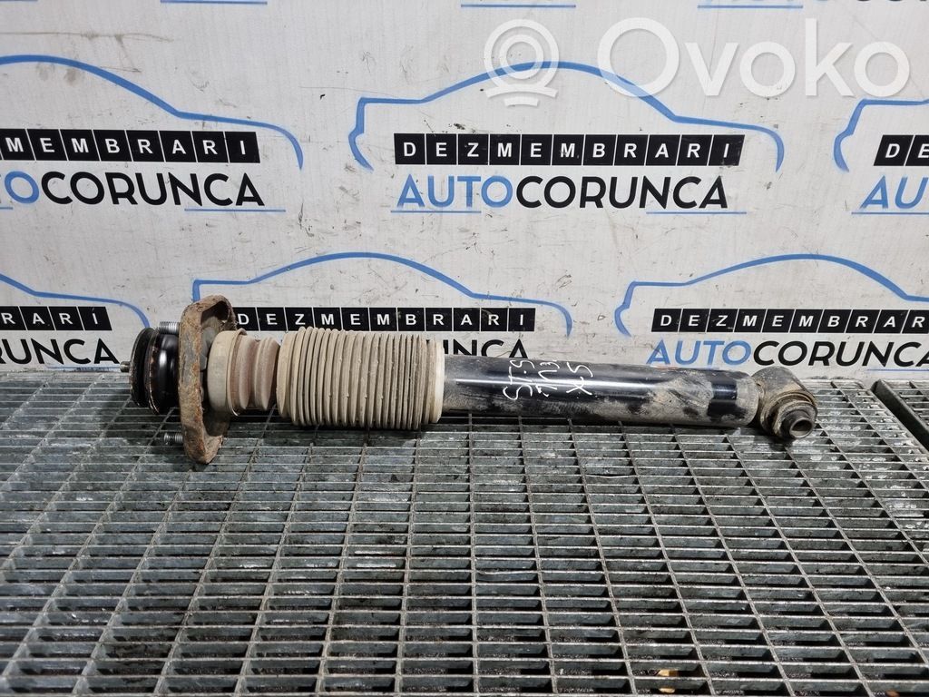 Rear shock absorber with coil spring