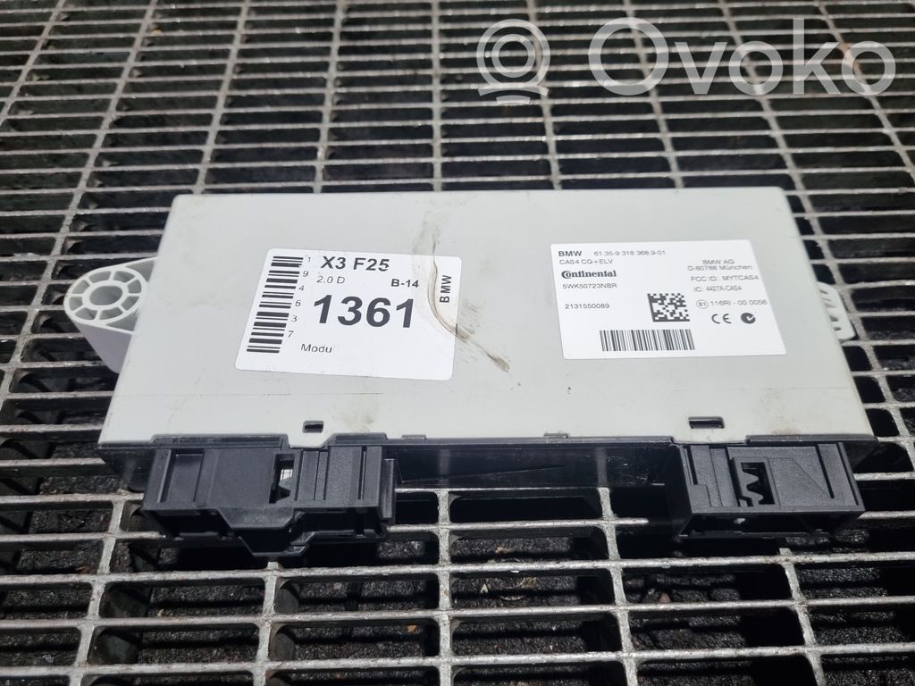 BMW X3 F25 Inne komputery / moduły / sterowniki 