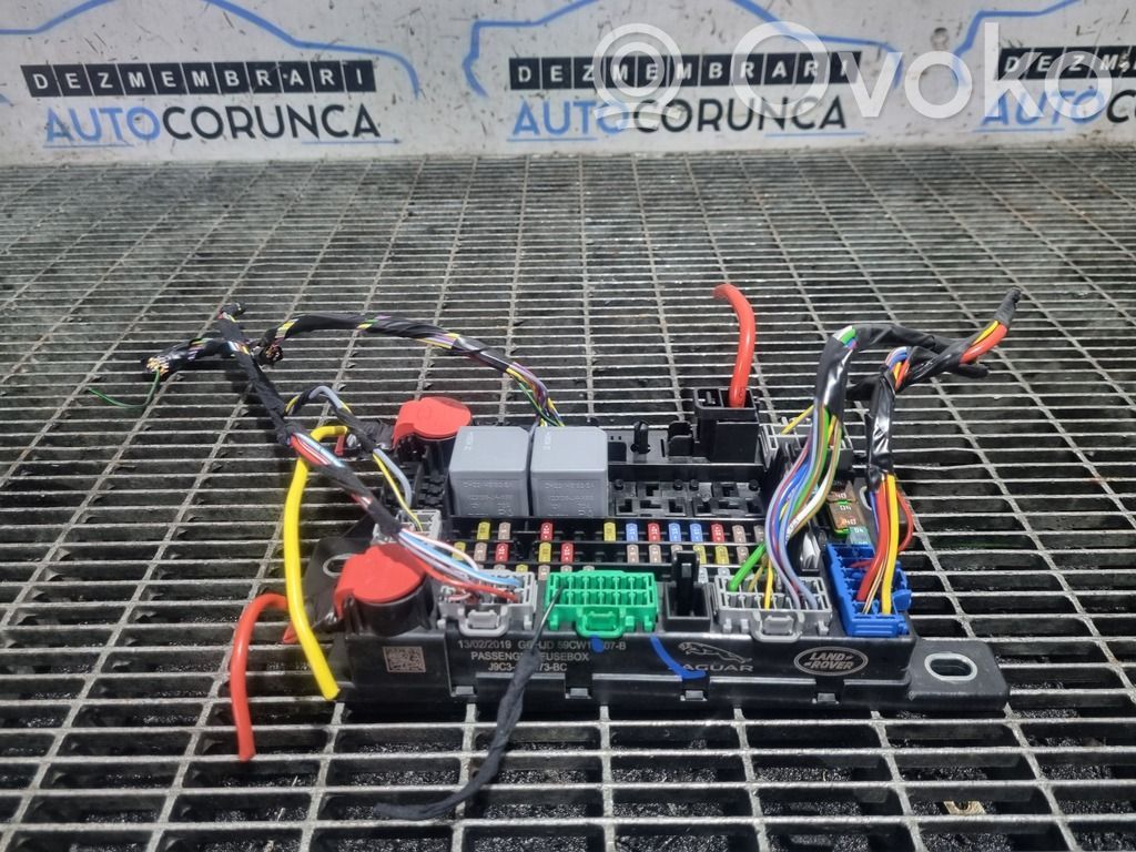 Jaguar E-Pace Fuse box set 