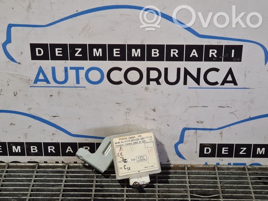 Mazda BT-50 Other control units/modules 
