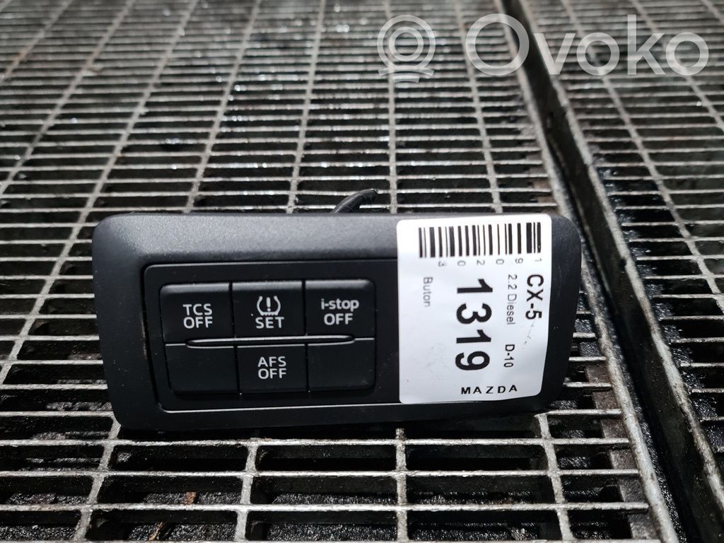 Mazda CX-5 Passenger airbag on/off switch 