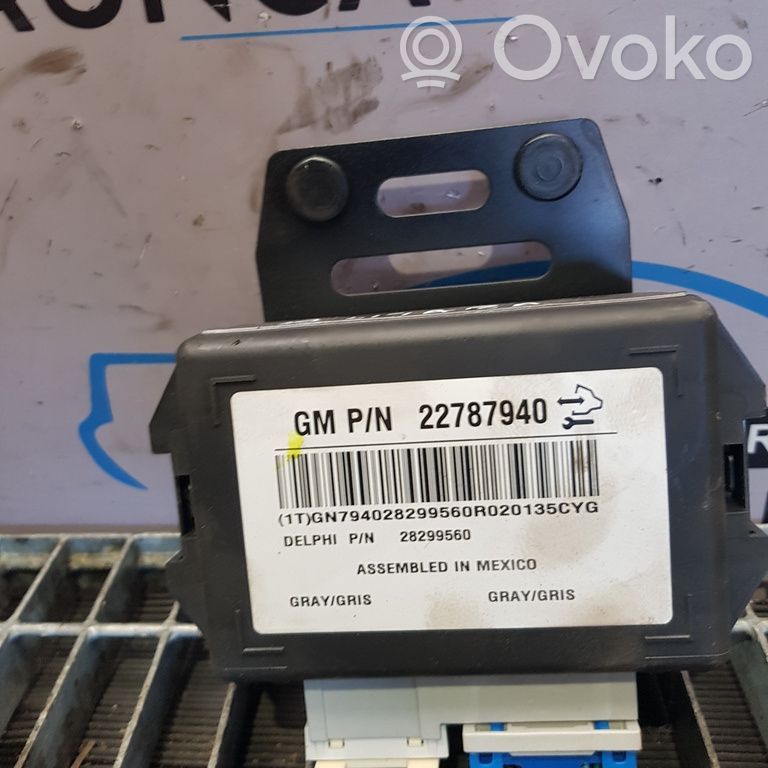 Other control units/modules   22787940,MODULCONFORT