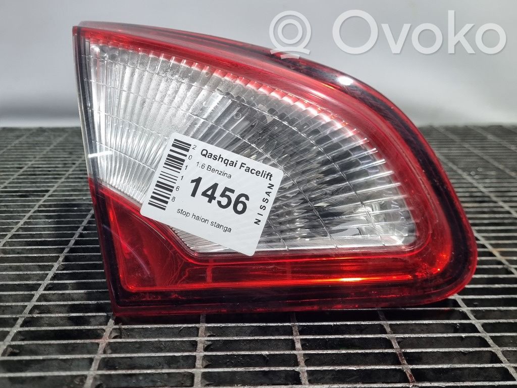 Nissan Qashqai Takaluukun takavalot 