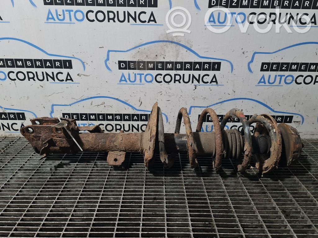 Front shock absorber with coil spring