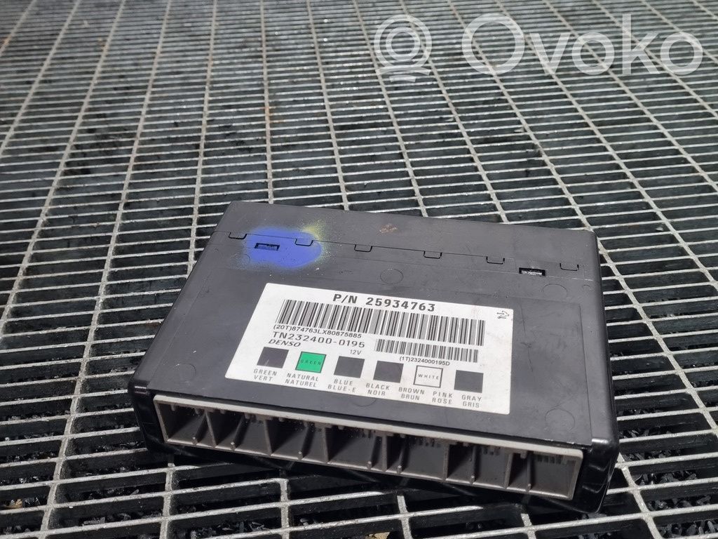 Chevrolet Captiva Muut ohjainlaitteet/moduulit 