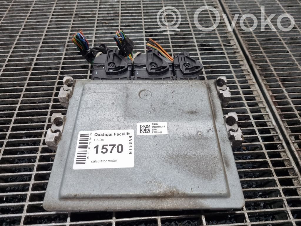 Nissan Qashqai Unité de commande, module ECU de moteur 