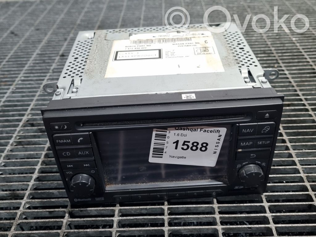 Nissan Qashqai Unità di navigazione lettore CD/DVD