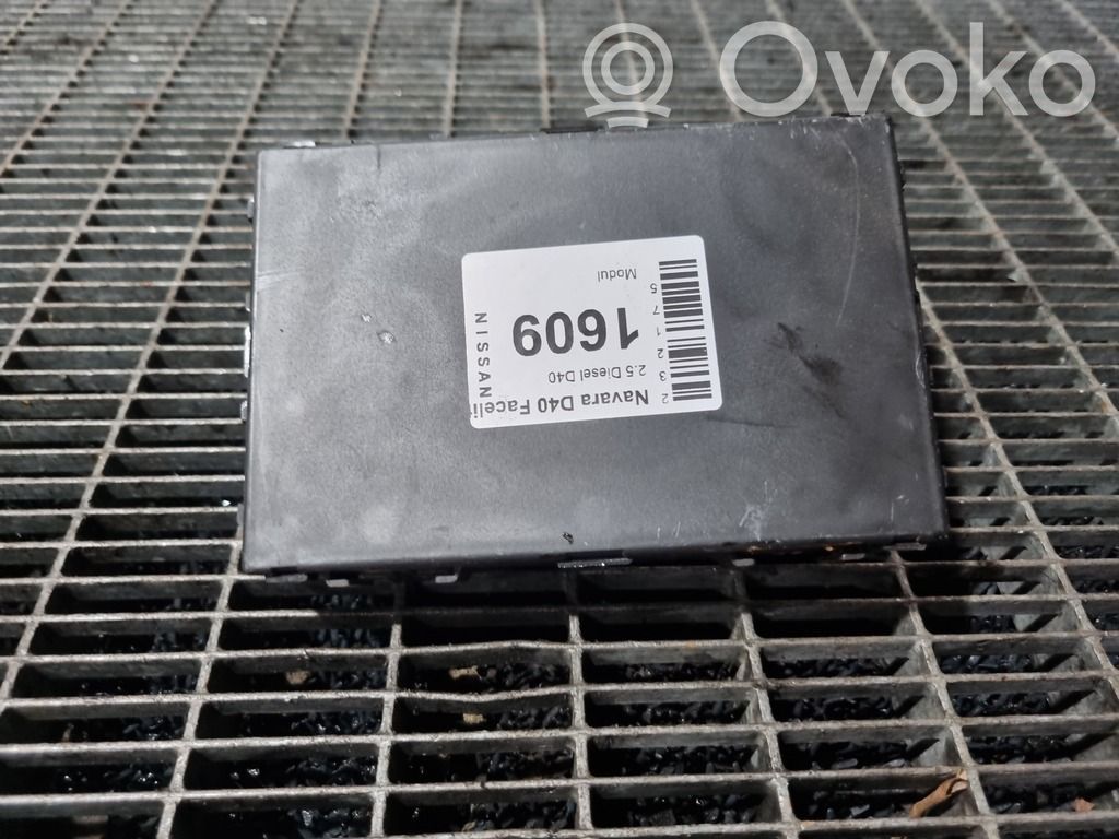 Nissan Navara D40 Altre centraline/moduli