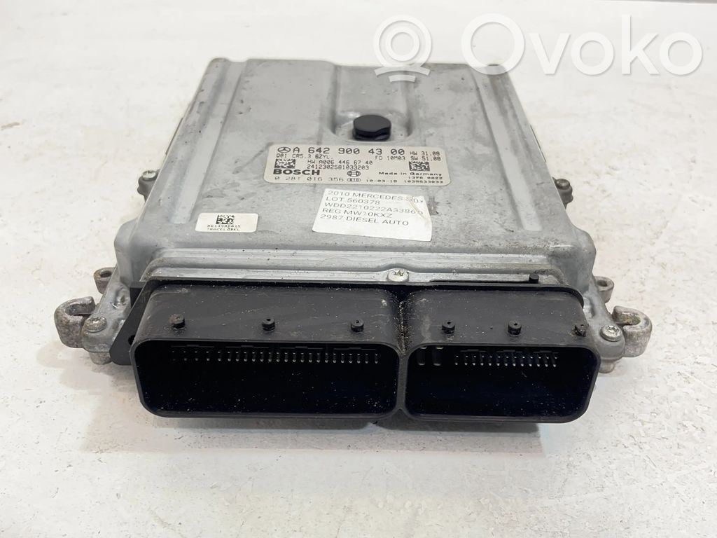 Mercedes-Benz S W221 Engine control unit/module 