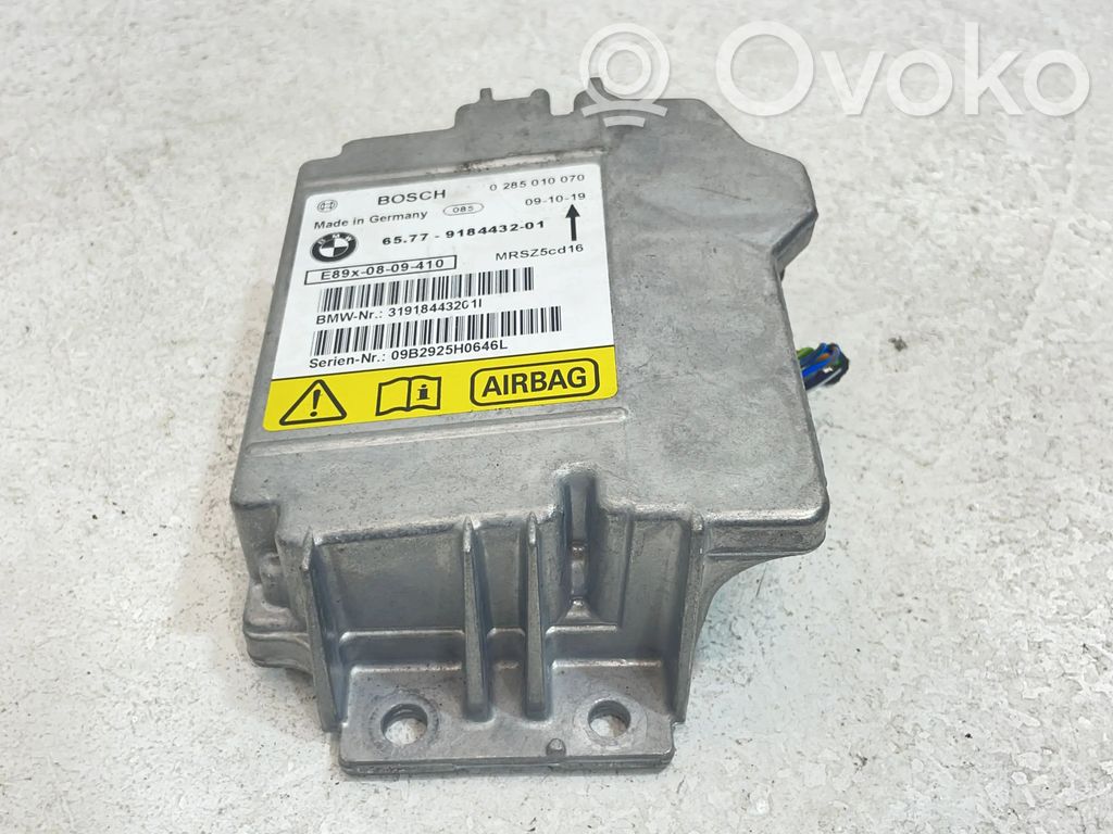 BMW 3 E92 E93 Unitate/modul de comandă airbaguri 