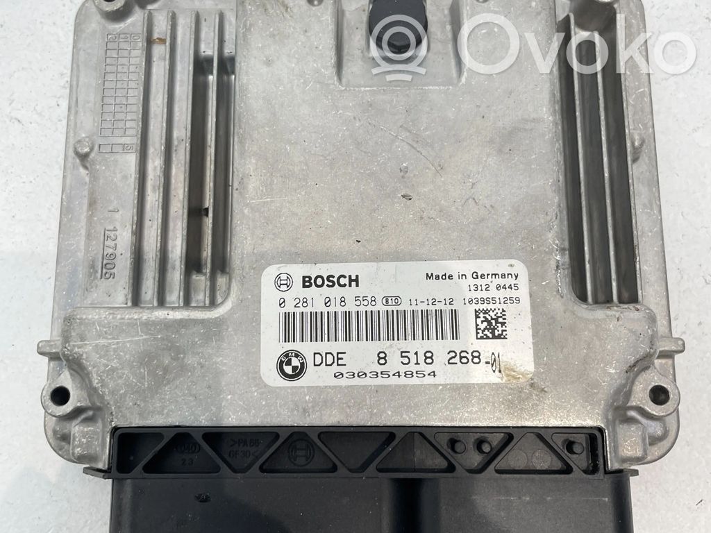 BMW 3 E90 E91 Unitate/modul de control motor 
