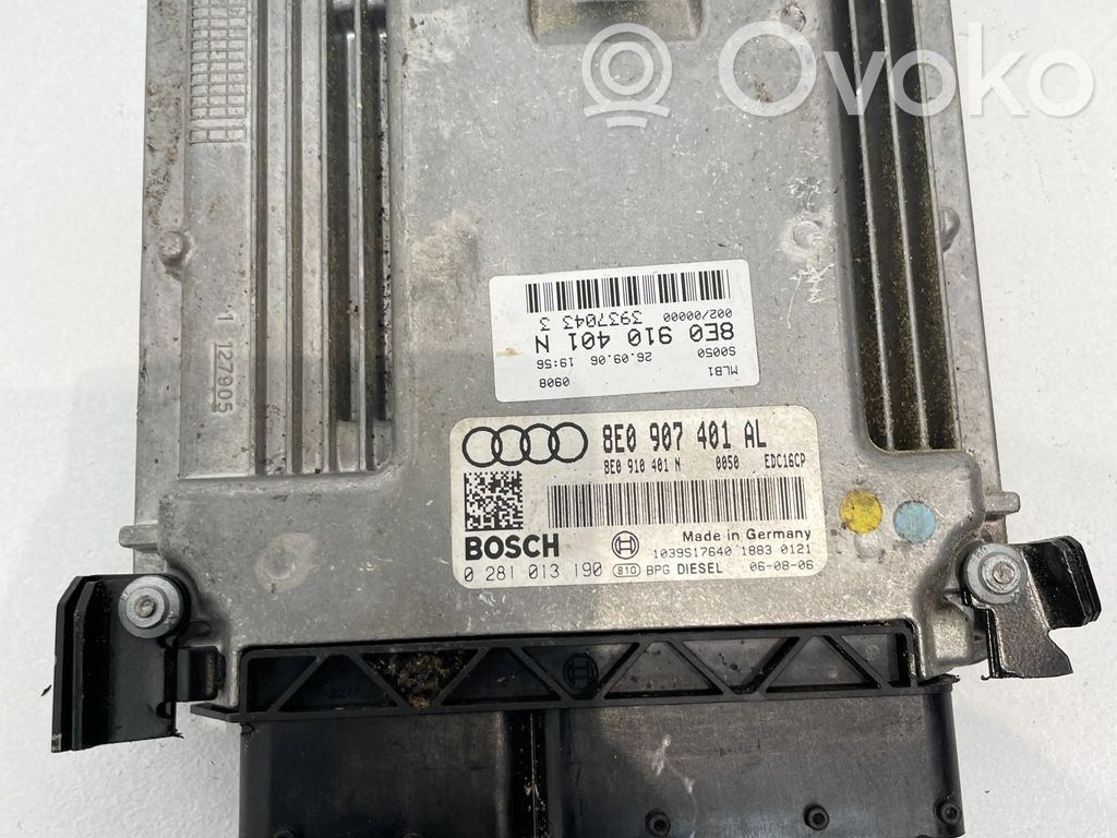 Audi A4 S4 B7 8E 8H Engine control unit/module 
