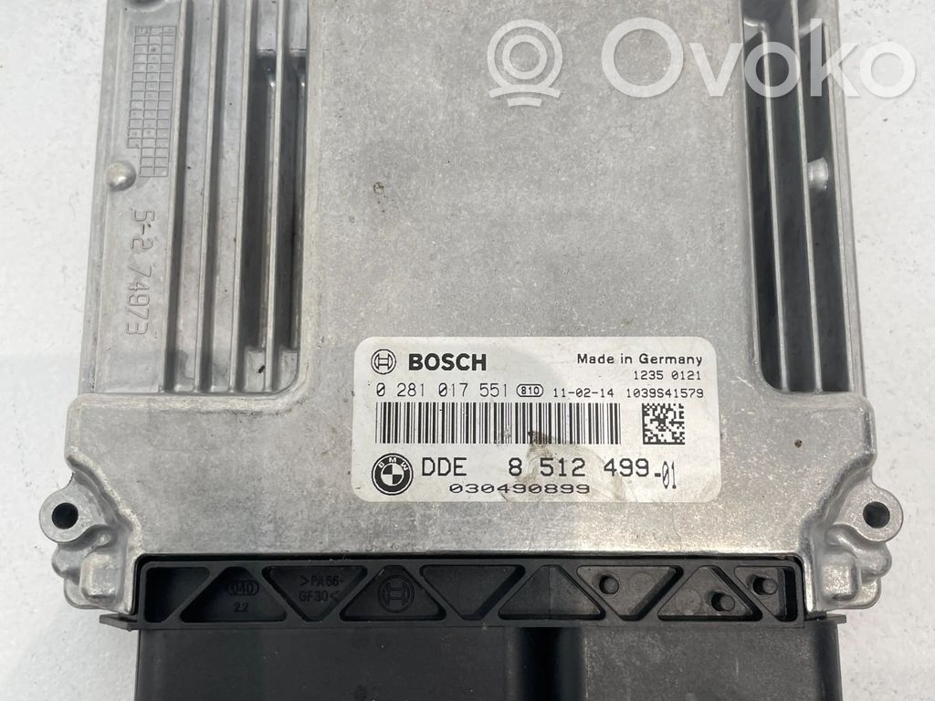 BMW 1 E81 E87 Engine control unit/module 