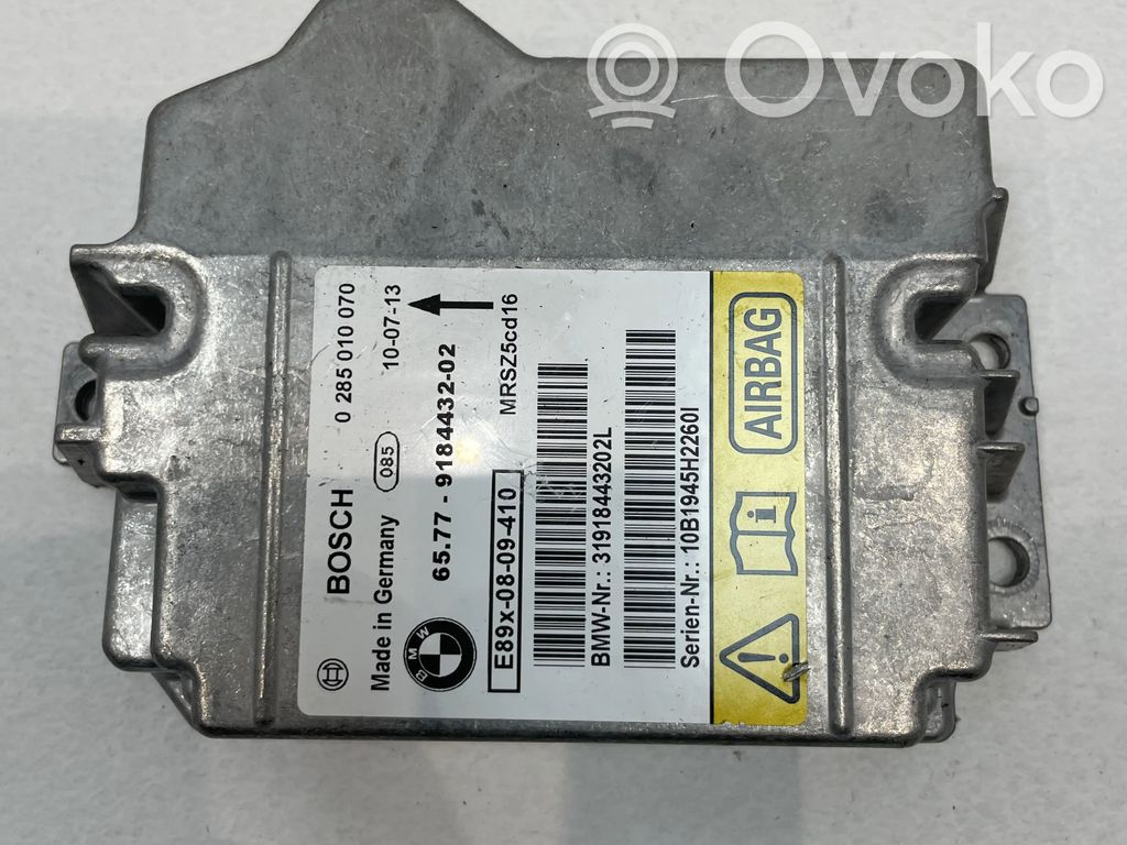 Module de contrôle airbag   6577918443202,65779184432,9184432,0285010070