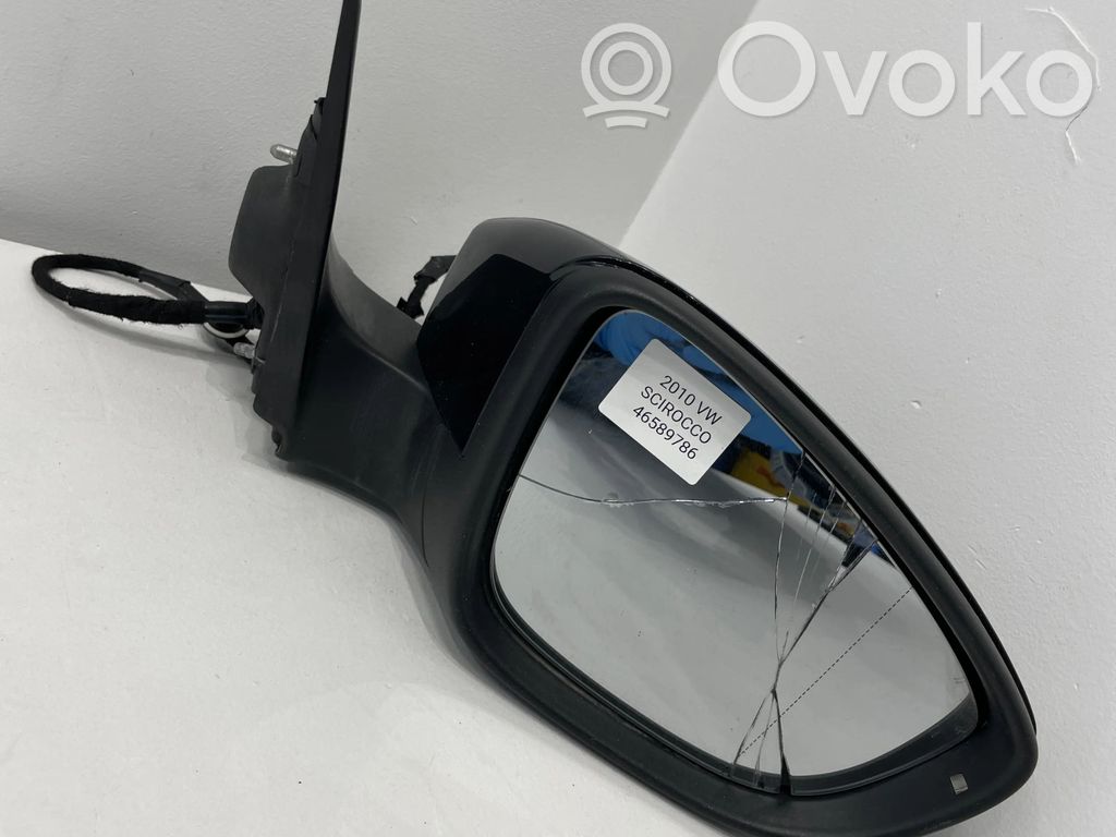 Volkswagen Scirocco Etuoven sähköinen sivupeili 
