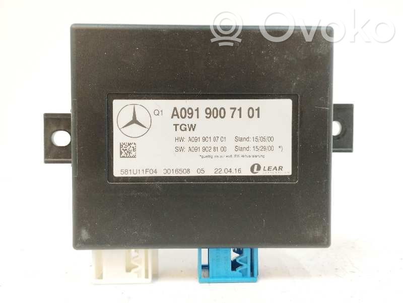 Other control units/modules   A0919007101