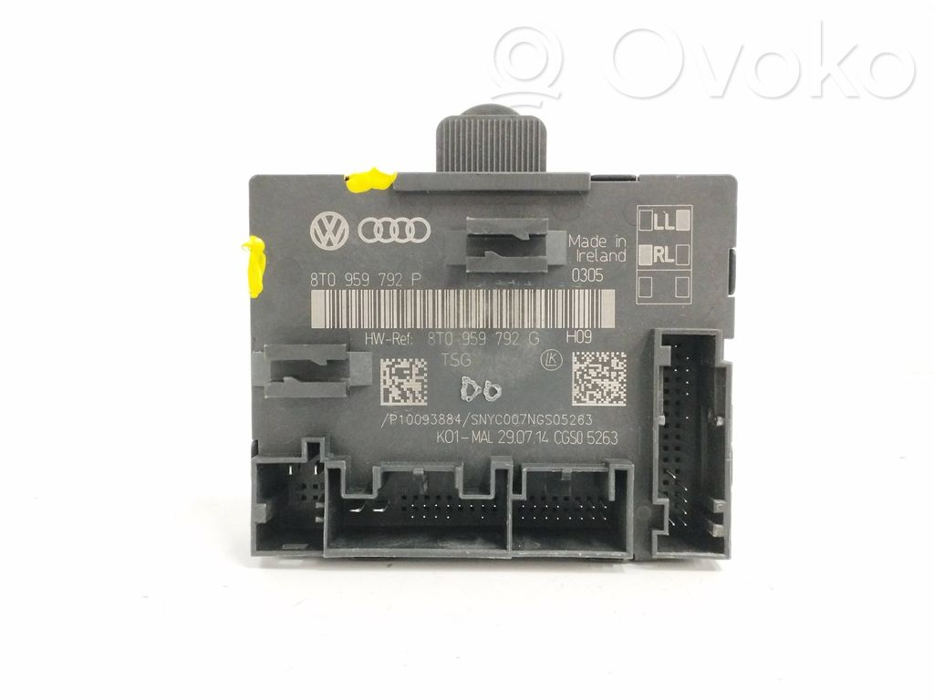 Other control units/modules   8T0959792P,CONTROLPUERTA,8T0959792G