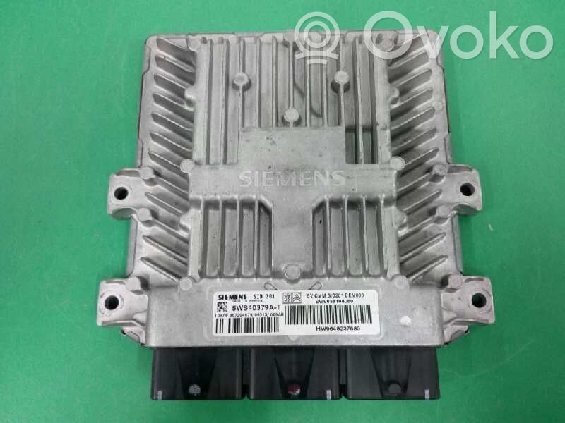 Engine control unit/module   9648237680,5WS40379AT