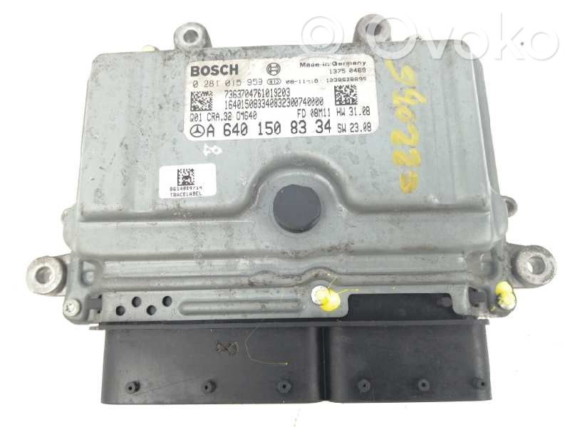 Engine control unit/module   A6401508334,0281015959