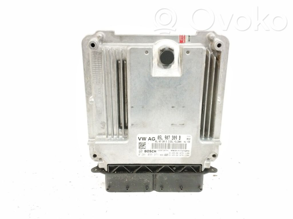 Moottorin ohjainlaite/moduuli   05L907309B,0281035371