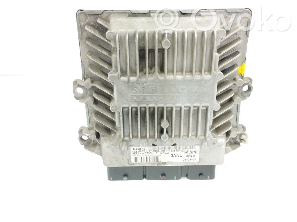Engine control unit/module   4M5112A650JL,5WS40303KT