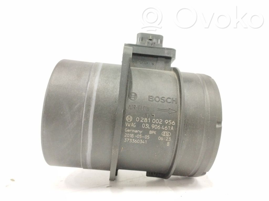 Ilmamassan virtausanturi   03L906461A,0281002956